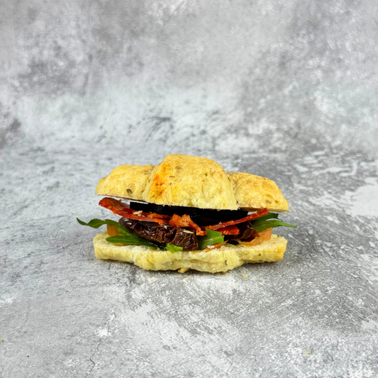 x5 Mini croissant z chorizo