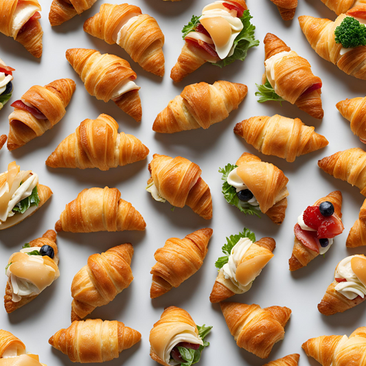 Zestaw Finger Food MINI CROISSANT 25szt