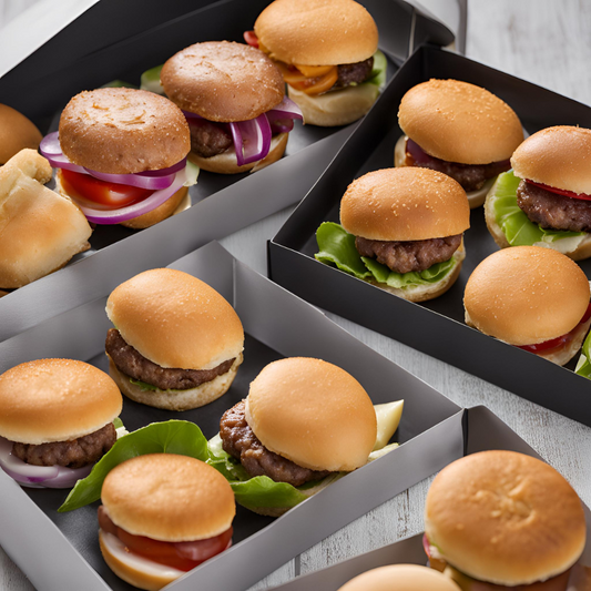 Zestaw Finger Food MINI BURGERY 50szt